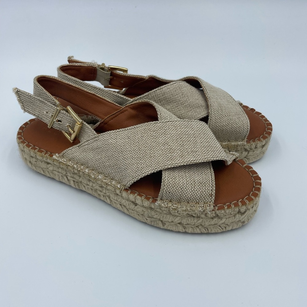 ALOHAS Cross Espadrille Sandal